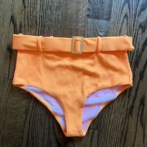 Arabella London Belted Brief. Size medium. Mango. BNWT